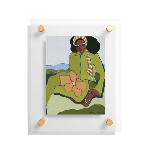 cortneyherron Bloom Green Floating Acrylic Print