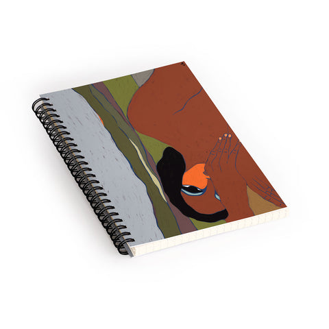 cortneyherron Choosing Rest Spiral Notebook
