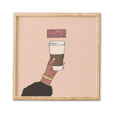 cortneyherron Coffee Time I Framed Wall Art