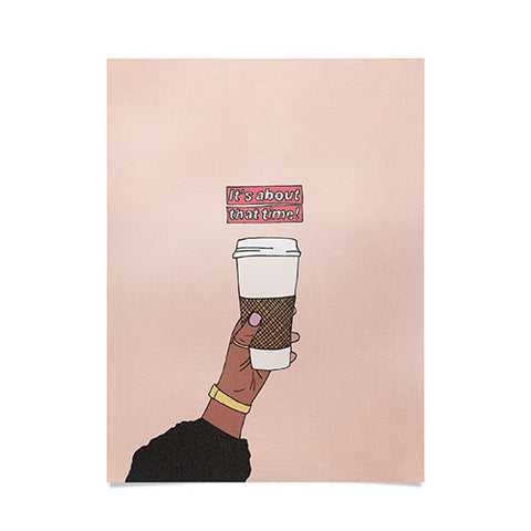 cortneyherron Coffee Time I Poster