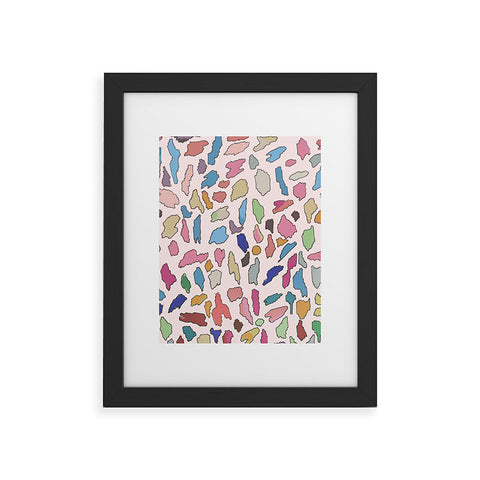 cortneyherron Colorform Framed Art Print