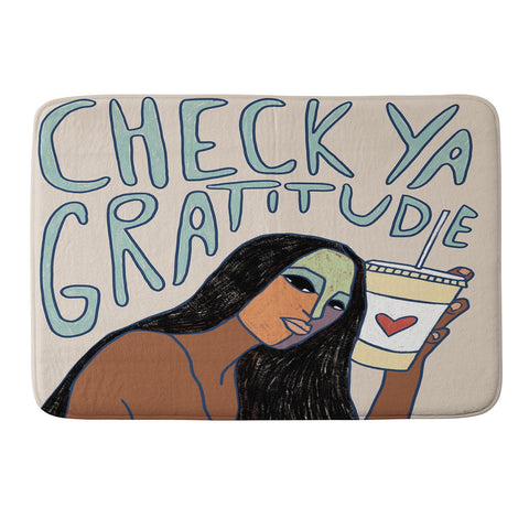 cortneyherron drink your heart out Memory Foam Bath Mat