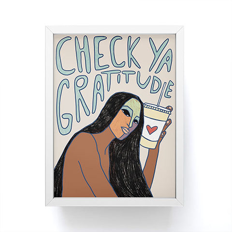 cortneyherron drink your heart out Framed Mini Art Print