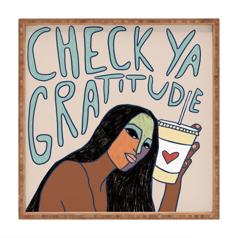 cortneyherron drink your heart out Square Tray