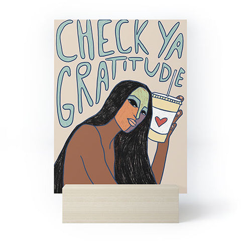 cortneyherron drink your heart out Mini Art Print