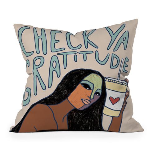 cortneyherron drink your heart out Throw Pillow
