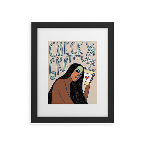 cortneyherron drink your heart out Framed Art Print