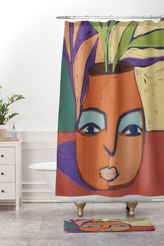 cortneyherron Even More Sunshine Shower Curtain And Mat