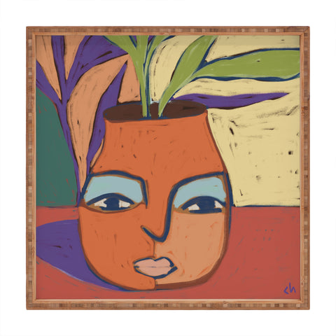 cortneyherron Even More Sunshine Square Tray