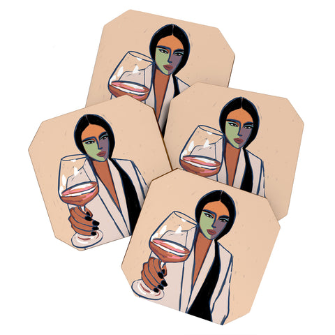 cortneyherron Here Coaster Set
