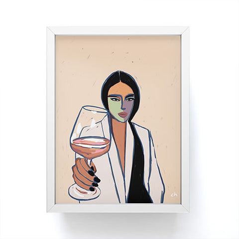 cortneyherron Here Framed Mini Art Print