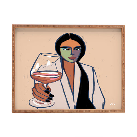 cortneyherron Here Rectangular Tray