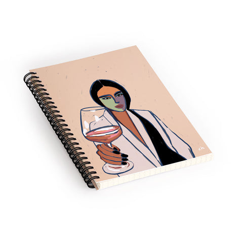 cortneyherron Here Spiral Notebook