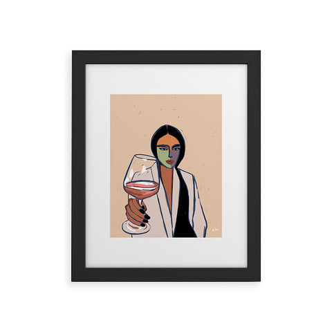 cortneyherron Here Framed Art Print
