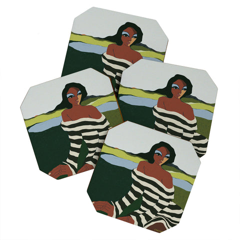 cortneyherron Horizons I Coaster Set