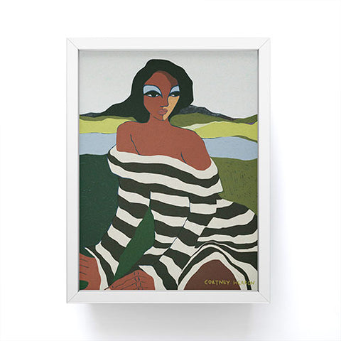 cortneyherron Horizons I Framed Mini Art Print