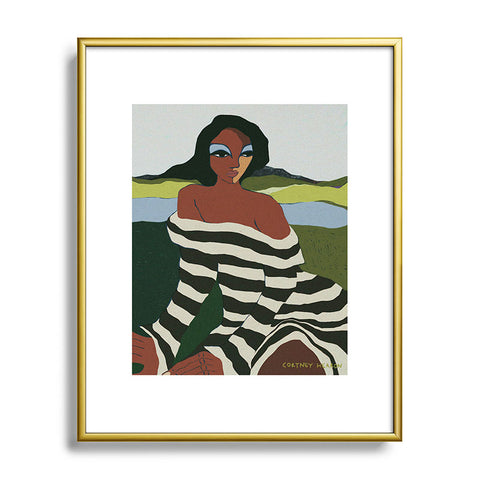 cortneyherron Horizons I Metal Framed Art Print