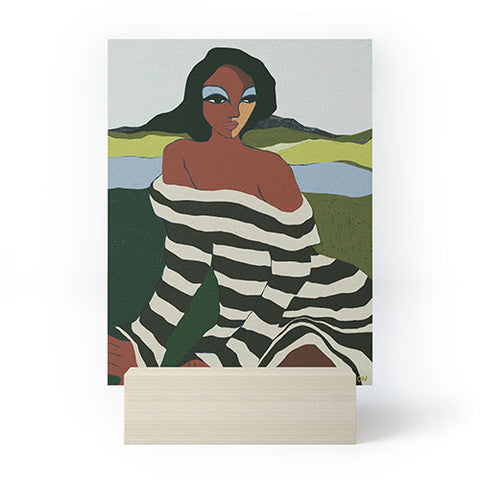 cortneyherron Horizons I Mini Art Print