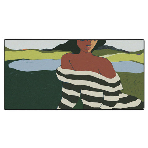 cortneyherron Horizons I Desk Mat