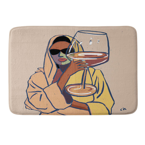 cortneyherron Its Time Memory Foam Bath Mat