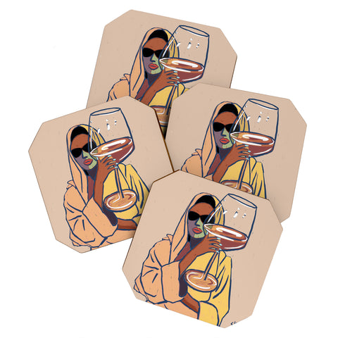 cortneyherron Its Time Coaster Set