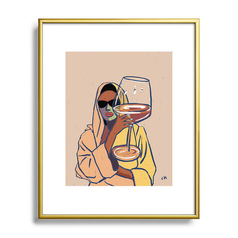 cortneyherron Its Time Metal Framed Art Print