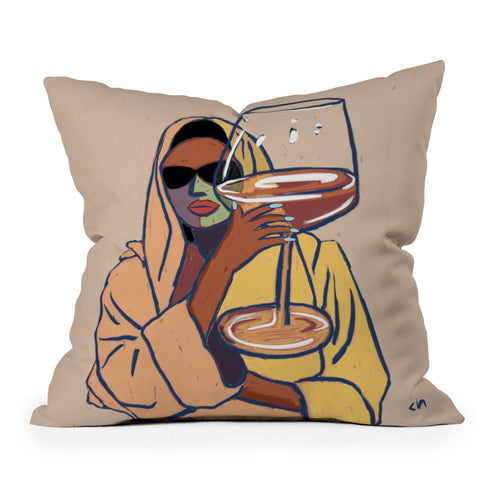 cortneyherron Its Time Throw Pillow