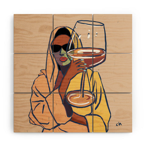 cortneyherron Its Time Wood Wall Mural