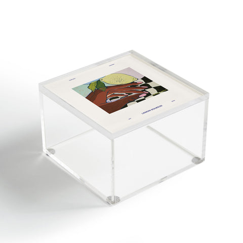 cortneyherron Lemon Squeeze Poster Acrylic Box
