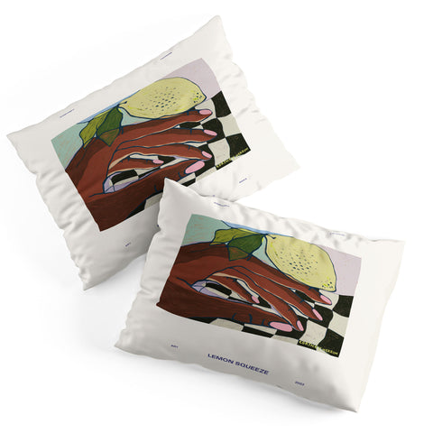 cortneyherron Lemon Squeeze Poster Pillow Shams