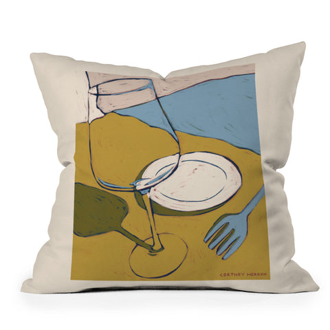 cortneyherron Ready For Summer Part 2 Outdoor Throw Pillow