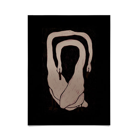 cortneyherron Two Swans Poster