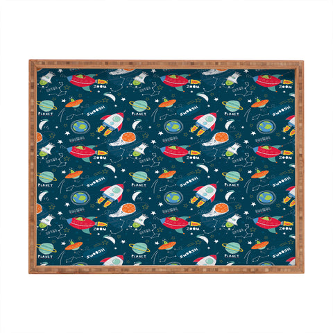 cory reid Blast Off Rectangular Tray