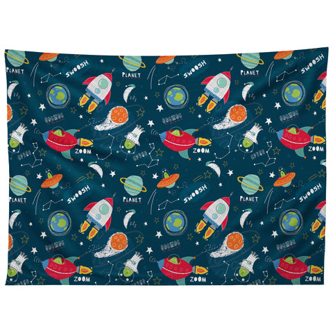 cory reid Blast Off Tapestry