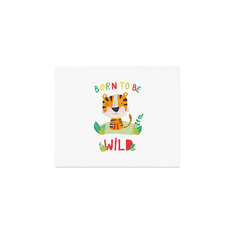 cory reid Born to Be Wild Tiger Art Print