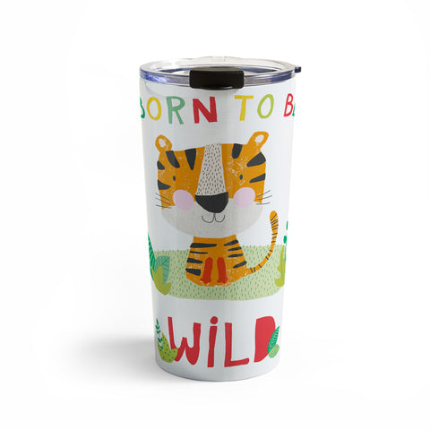 cory reid Born to Be Wild Tiger Travel Mug