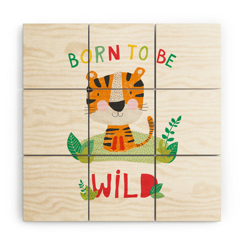 cory reid Born to Be Wild Tiger Wood Wall Mural
