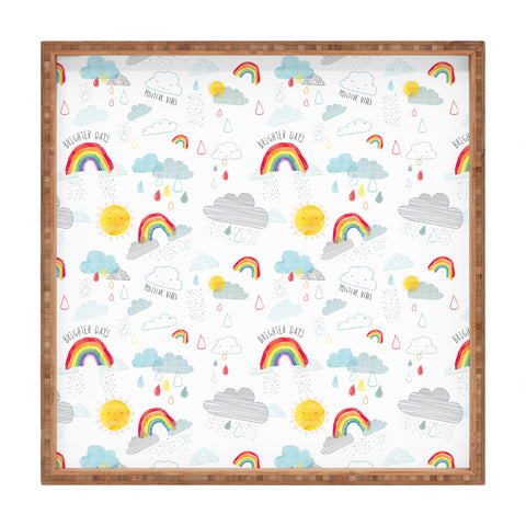 cory reid Brighter Days Square Tray