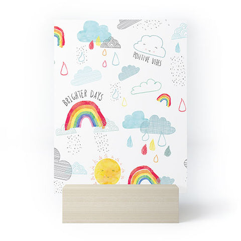 cory reid Brighter Days Mini Art Print