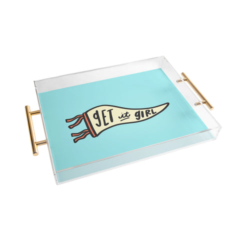 Craft Boner Get it girl center Acrylic Tray