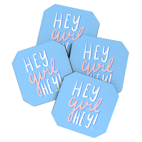 Craft Boner Hey Girl Hey Coaster Set