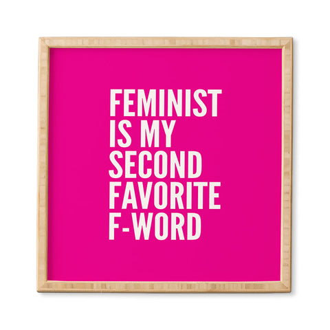 Creative Angel Feminist is My Second Favorite Framed Wall Art