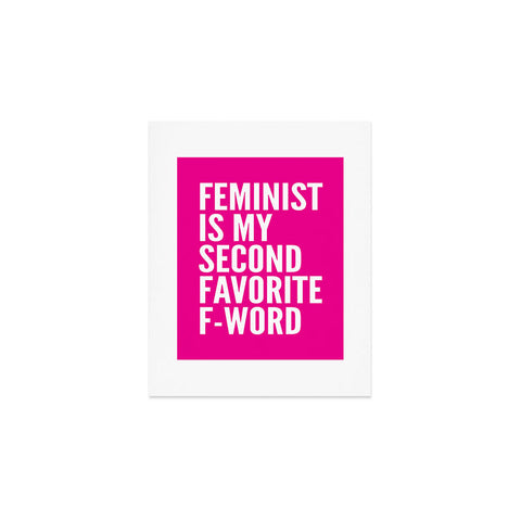 Creative Angel Feminist is My Second Favorite Art Print