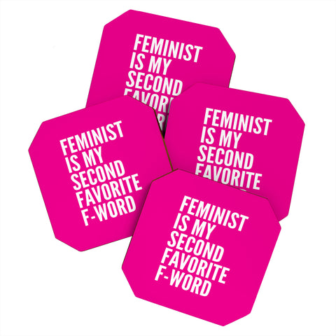 Creative Angel Feminist is My Second Favorite Coaster Set