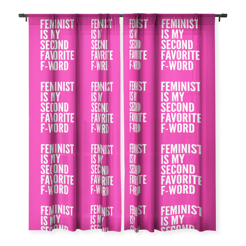 Creative Angel Feminist is My Second Favorite Sheer Window Curtain
