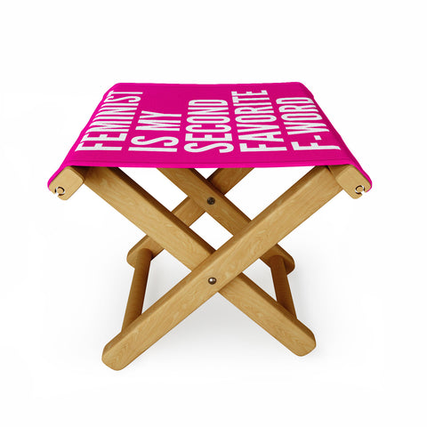 Creative Angel Feminist is My Second Favorite Folding Stool