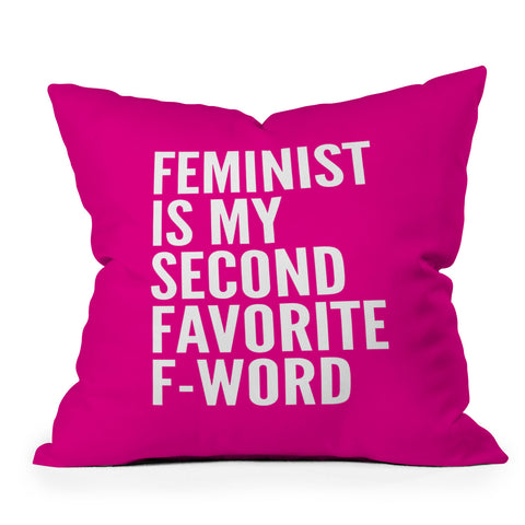 Creative Angel Feminist is My Second Favorite Outdoor Throw Pillow