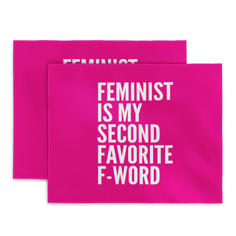 Creative Angel Feminist is My Second Favorite Placemat