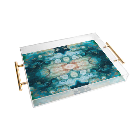 Crystal Schrader Sea Garden Acrylic Tray