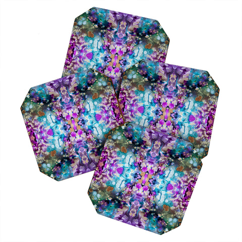 Crystal Schrader Treasure Chest Coaster Set